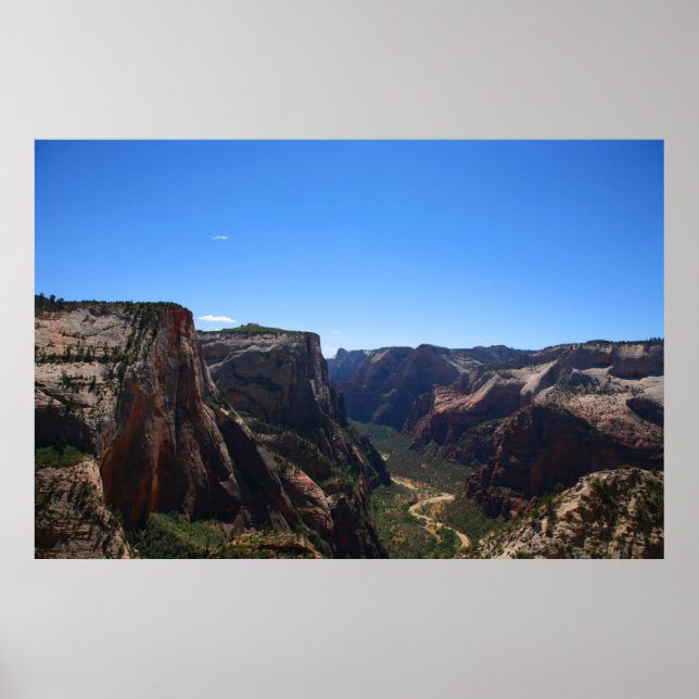 Poster le parc national de la zion (Devant)