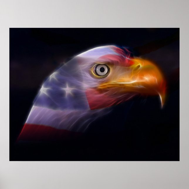 Poster Le pays des Libres, foyer des Courageux (Devant)