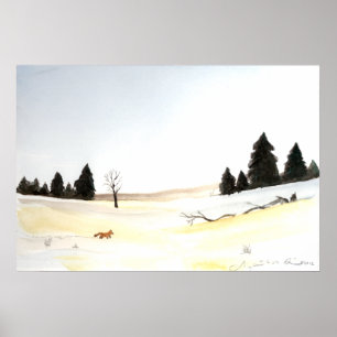 Poster Le Petit Renard