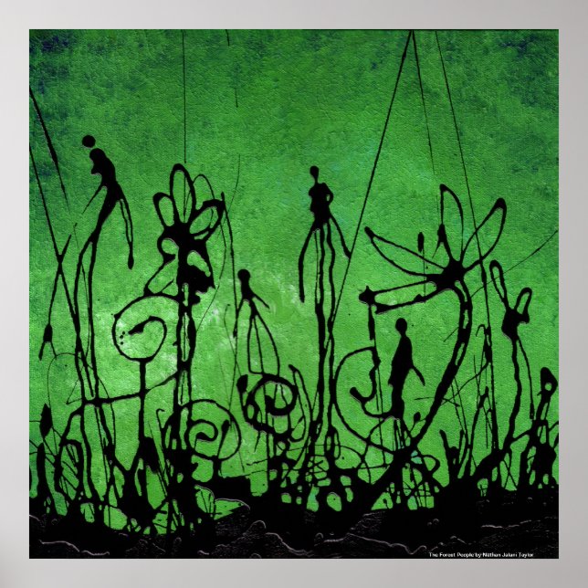 Poster Le peuple forestier (Imprimer) (Devant)