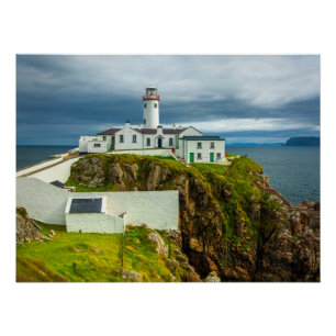 Poster Le phare guide de la Wild Atlantic Way