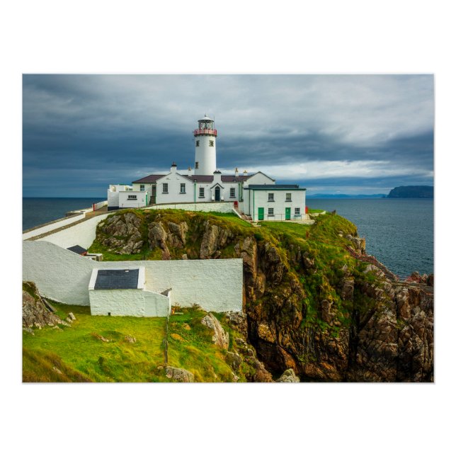 Poster Le phare guide de la Wild Atlantic Way (Devant)