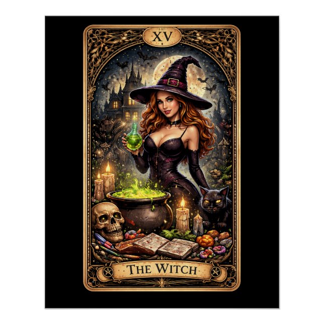 Poster Le Philtre de la Sorcière (Devant)