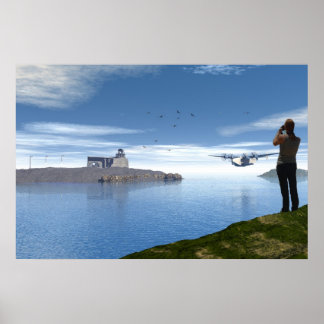 Poster Le photographe et le SeaPlane