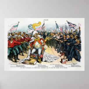 Poster Le Pirate Publisher Center dans Puck 1886