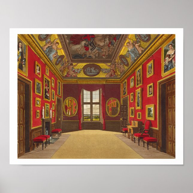Poster Le placard du roi, Château de Windsor, de Royal Re (Devant)