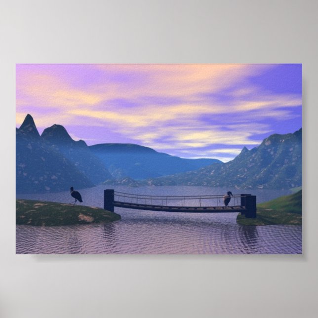 Poster Le pont (Devant)