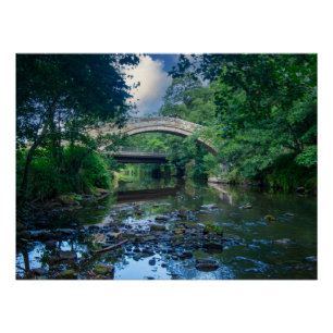 Poster Le pont de Beggar, Glaisdale