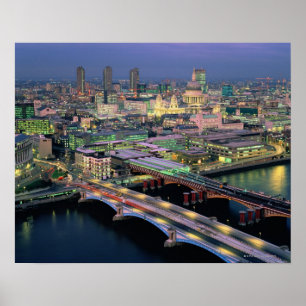 Poster Le pont de Blackfriar