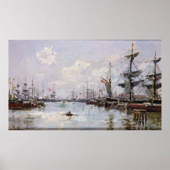 Poster Le Port (Devant)