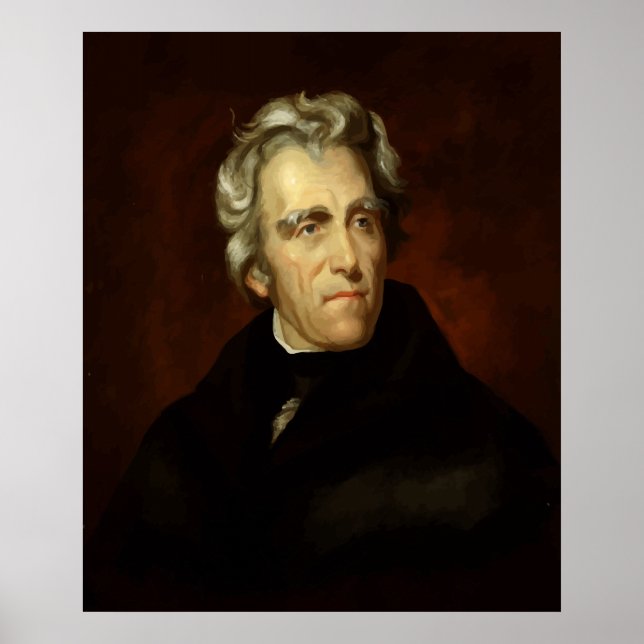 Poster Le président Andrew Jackson (Devant)