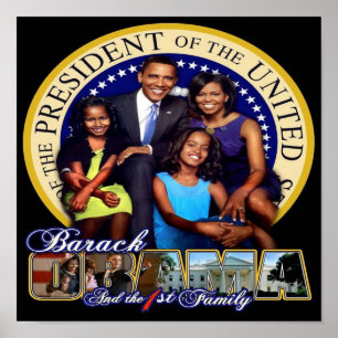 Poster Le Président Barack Obama '08