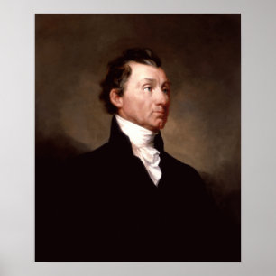 Poster Le président James Monroe Portrait