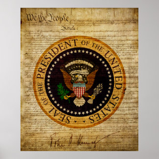 Poster Le président John F. Kennedy