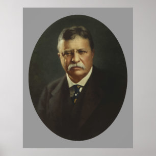 Poster Le président Theodore Roosevelt