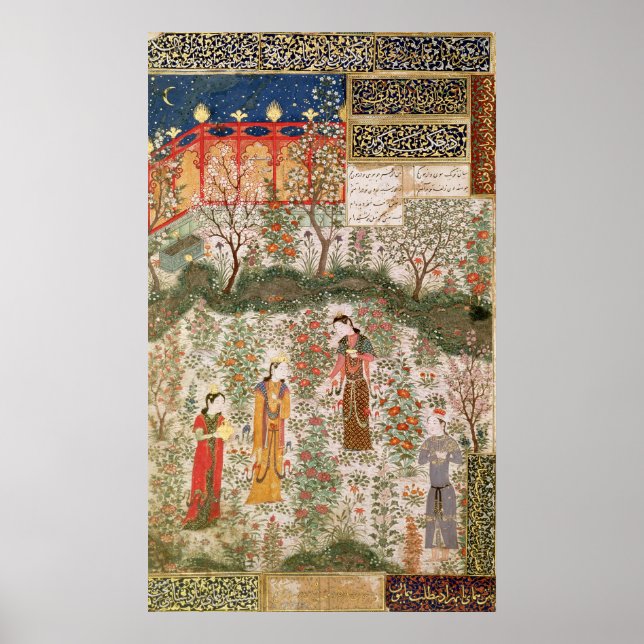 Poster Le prince iranien Humay rencontre les Chinois (Devant)