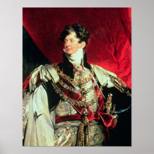 Poster Le Prince Regent, plus tard George IV 2