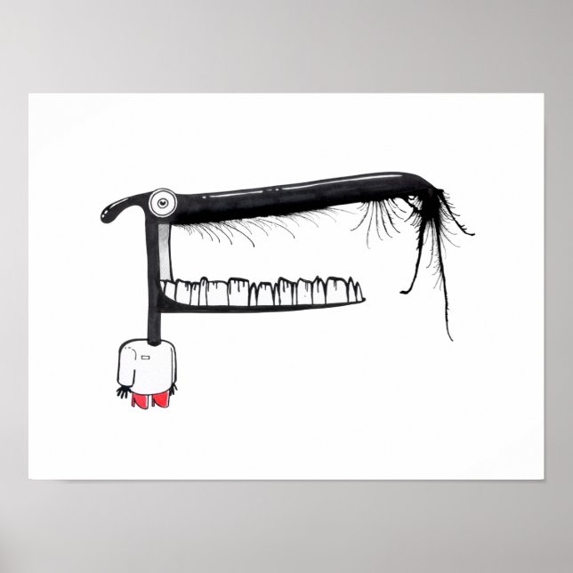 Poster Le professeur (Devant)