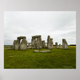 Poster Le R-U, WILTSHIRE, Stonehenge