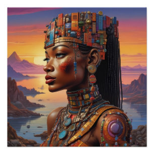 Poster Le regard de Cléopâtre
