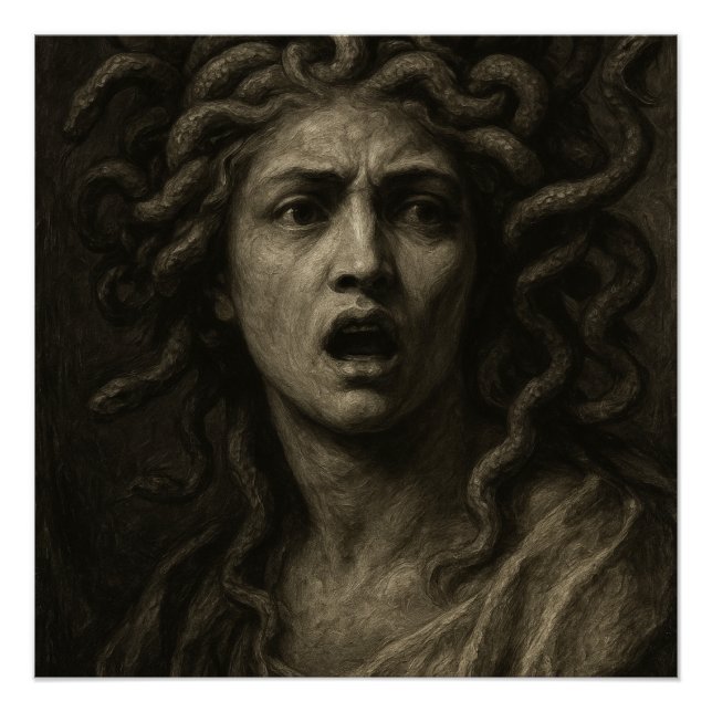 Poster Le regard de la Méduse (Devant)