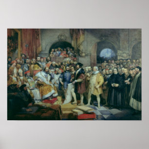 Poster Le régime des flèches, le 19 avril 1529