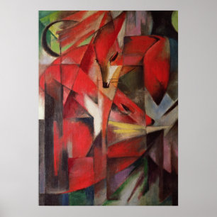 Poster Le renard, 1913