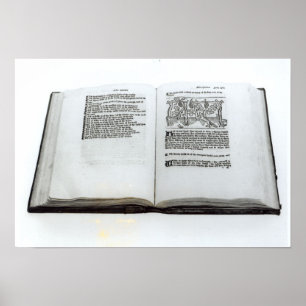 Poster Le renard et les raisins