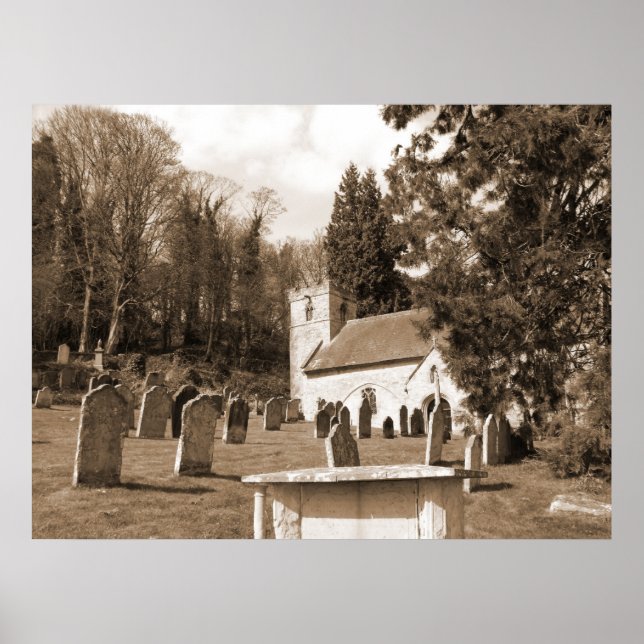 Poster Le Resting Place Churchyard Scotland (Devant)