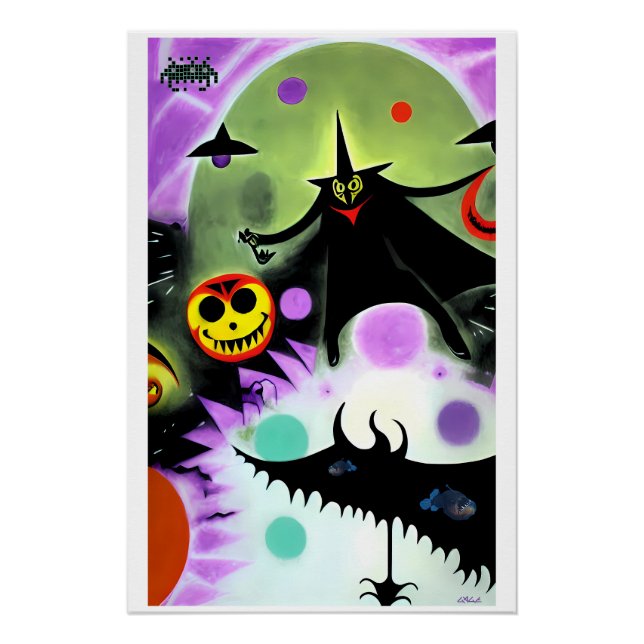Poster Le rêve d'Halloween (Devant)