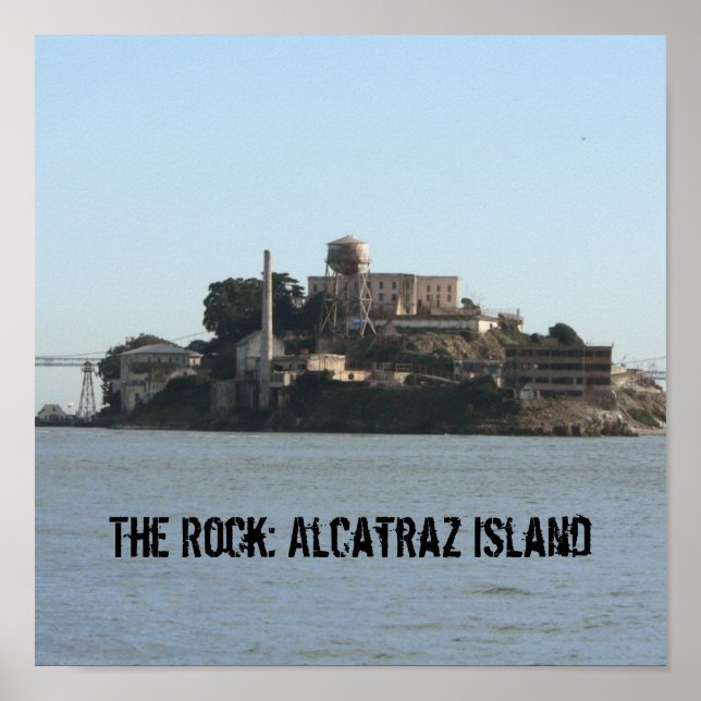 Poster Le Rocher : l'île d'Alcatraz (Devant)