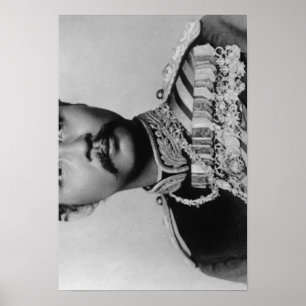 Poster Le Roi Chulalongkorn Rama V de la photographie de