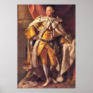 Poster Le roi d'Angleterre George III par Studio d'Allan