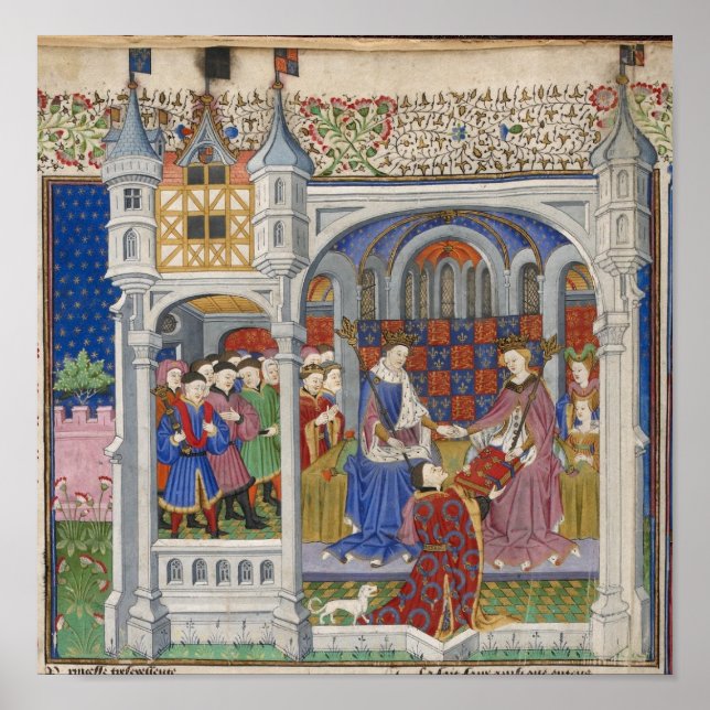 Poster Le roi Henry VI et Margaret d'Anjou : Présentation (Devant)