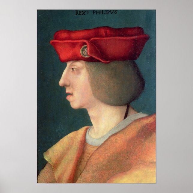 Poster Le roi Philip I "Le beau" de l'Espagne (Devant)