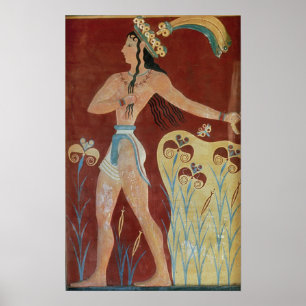 Poster Le roi-prêtre ou le prince avec Lilies