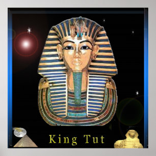 Poster Le roi Tut et l'Egypte