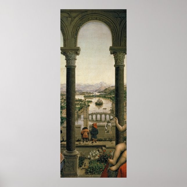 Poster Le Rolin Madonna, c.1435 (Devant)