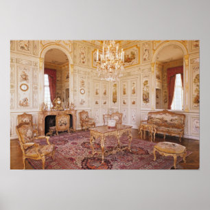 Poster Le Salon Chinois, c.1740