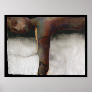 Poster Le schéma 3 de plage de frontière