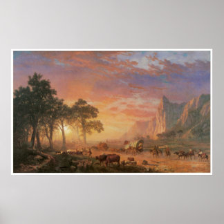 POSTER LE SENTIER D'OREGON