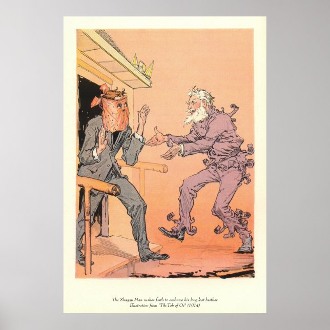 Poster Le Shaggy Man se précipite pour saluer son frère p (Devant)