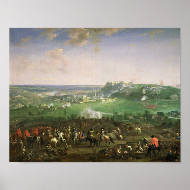 Poster Le siège de Namur, 1659 (Devant)