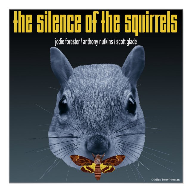 Poster Le silence des écureuils - une parodie (Devant)