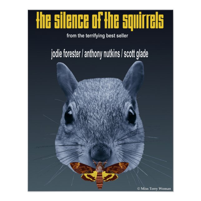 Poster Le silence des écureuils - une parodie (Devant)