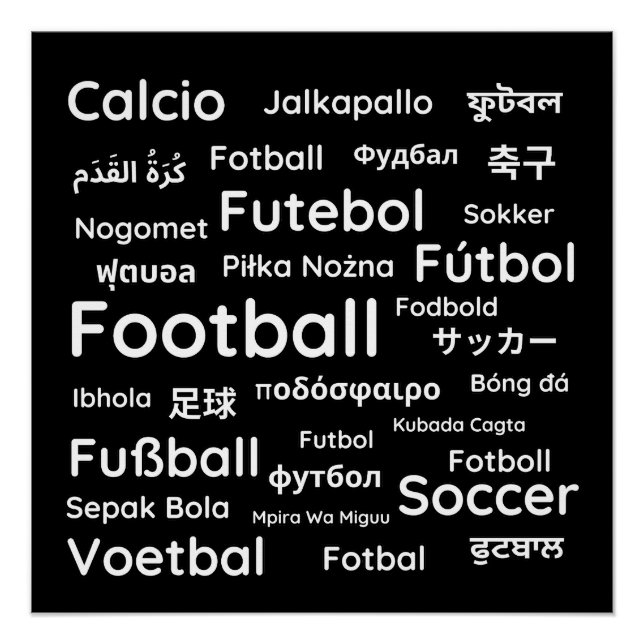 Poster Le sport mondial (Devant)