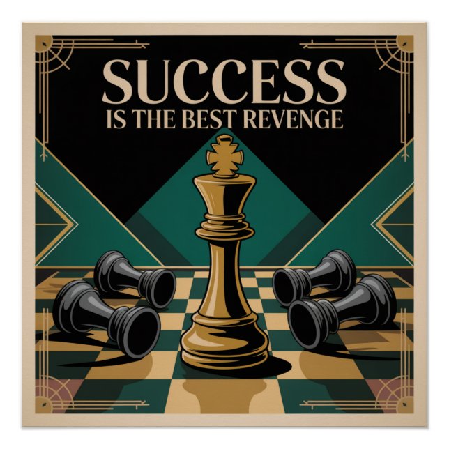 Poster Le succès est la meilleure vengeance (Devant)