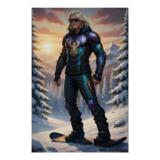 Poster Le super-héros de Phoenix : Édition Hiver