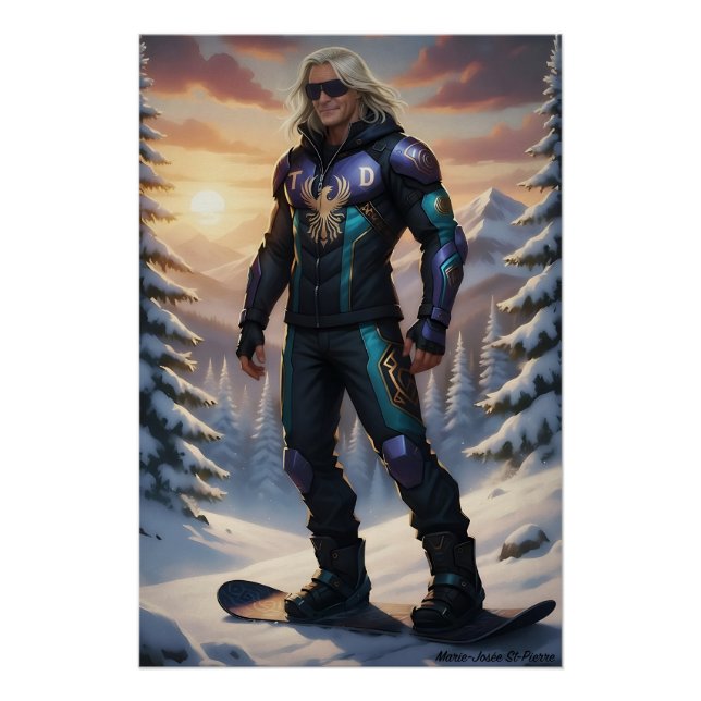 Poster Le super-héros de Phoenix : Édition Hiver (Devant)