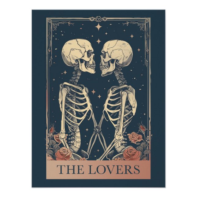 Poster Le Tarot des amoureux (Devant)